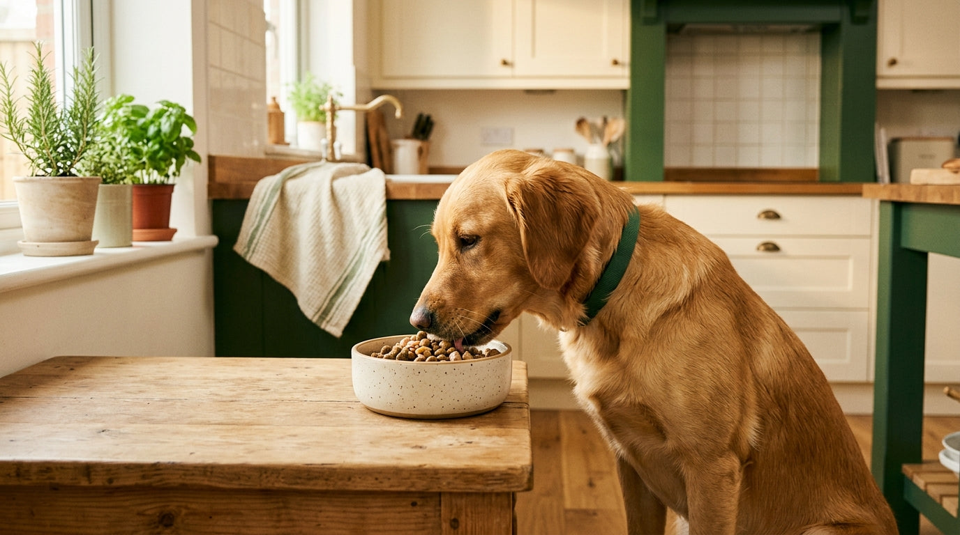 Gesunde Verdauung beim Hund: entspannter Hund mit stabilem Bauch